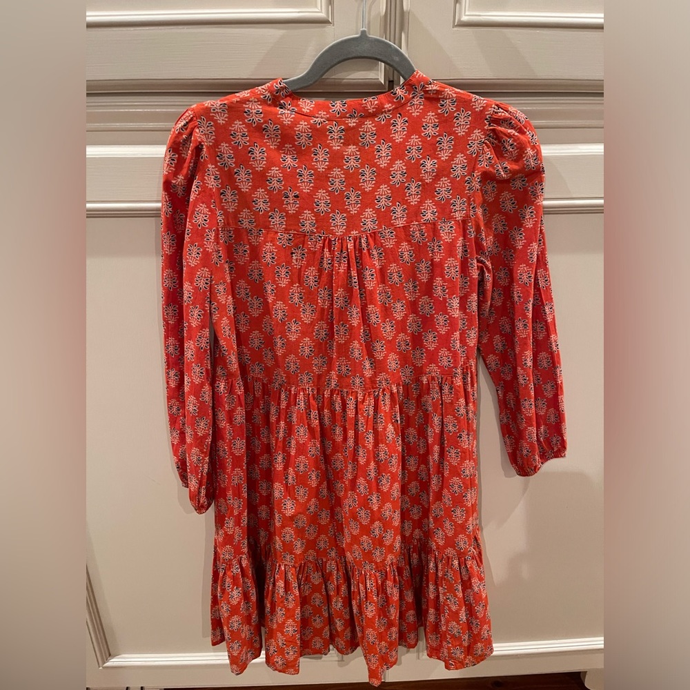 Madison Mathews orange dress - Picture 2 of 3
